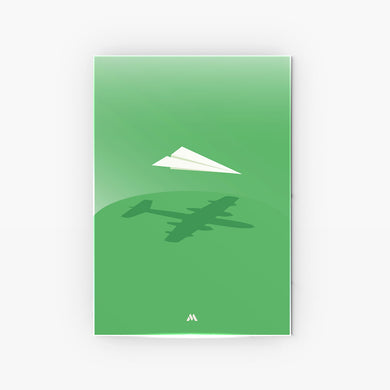 You Are Who You Think You Are Metal-Poster