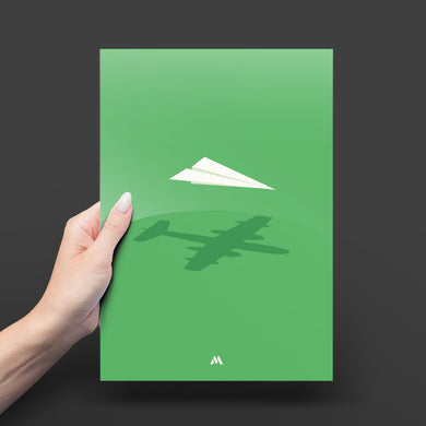 You Are Who You Think You Are Metal-Poster