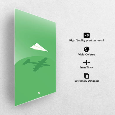 You Are Who You Think You Are Metal-Poster