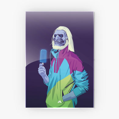 Popsicle for the White Walker Metal Poster