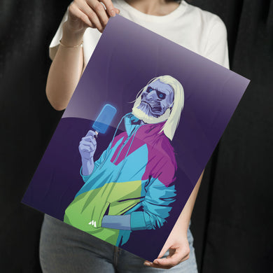 Popsicle for the White Walker Metal Poster