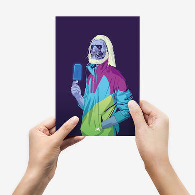 Popsicle for the White Walker Metal-Poster