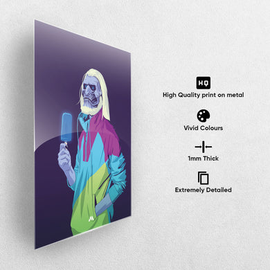 Popsicle for the White Walker Metal-Poster