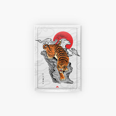 Crouching Tiger Metal-Poster