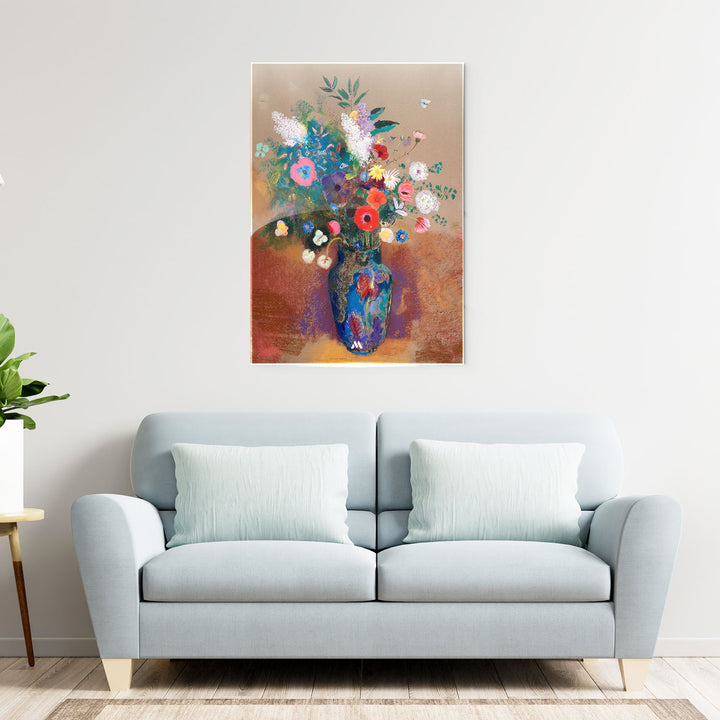 Bouquet of Flowers [Odilon Redon] Metal-Poster – Myxtur