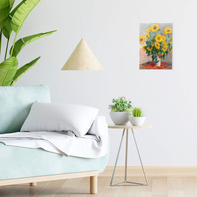 Bouquet of Sunflowers [Claude Monet] Metal-Poster