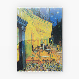 Cafe Terrace at Night [Van Gogh] Metal Poster