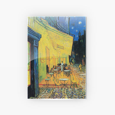 Cafe Terrace at Night [Van Gogh] Metal-Poster