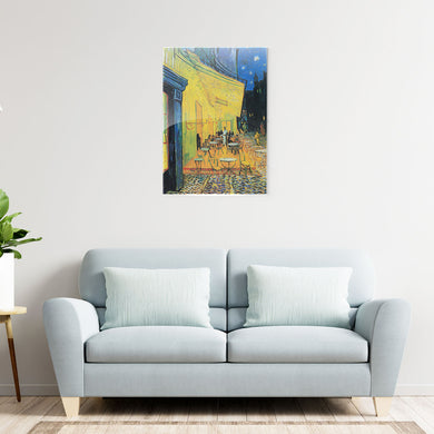 Cafe Terrace at Night [Van Gogh] Metal-Poster
