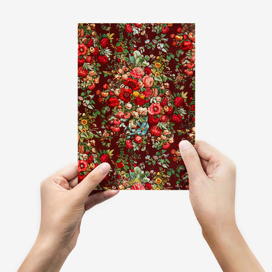 Chintz Pattern [Matthew Digby Wyatt] Metal-Poster