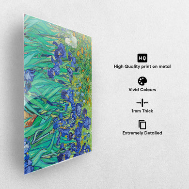 Irises [Van Gogh] Metal-Poster