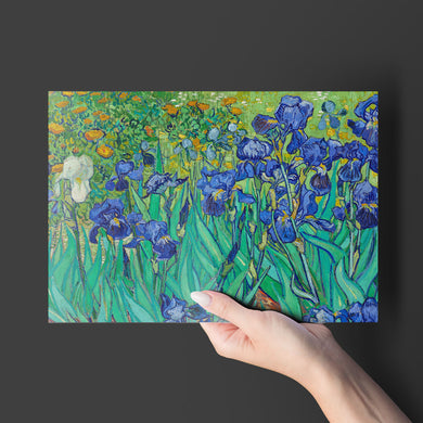Irises [Van Gogh] Metal-Poster
