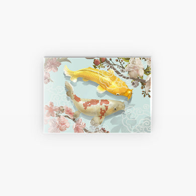 Japanese Koi Fish Metal-Poster