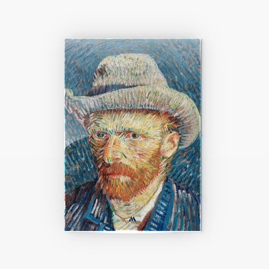 Self Portrait with Grey Felt Hat [Van Gogh] Metal-Poster