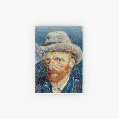 Self Portrait with Grey Felt Hat [Van Gogh] Metal-Poster