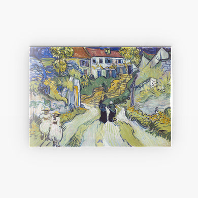 Stairway at Auvers [Van Gogh] Metal-Poster