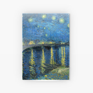 Starry Night Over the Rhone [Van Gogh] Metal-Poster