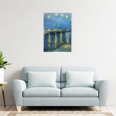 Starry Night Over the Rhone [Van Gogh] Metal-Poster