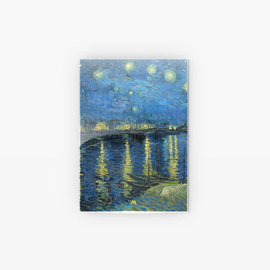 Starry Night Over the Rhone [Van Gogh] Metal-Poster