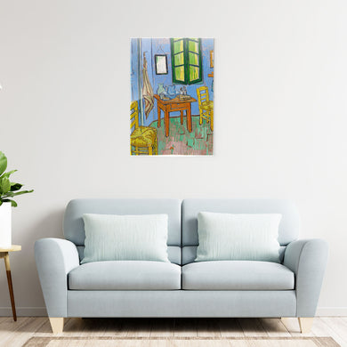 The Bedroom [Van Gogh] Metal-Poster