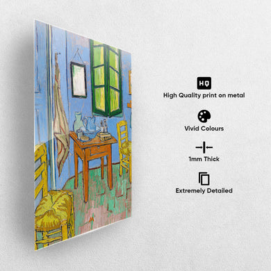 The Bedroom [Van Gogh] Metal-Poster