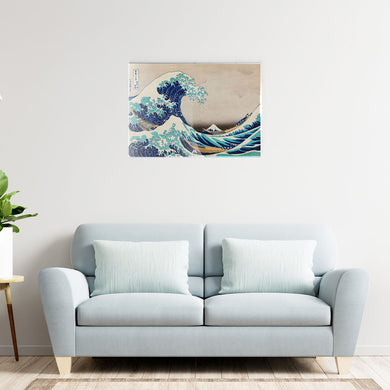 The Great Wave off Kanagawa [Katsushika Hokusai] Metal-Poster