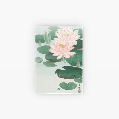 Water Lily [Ohara Koson] Metal-Poster