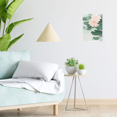 Water Lily [Ohara Koson] Metal-Poster