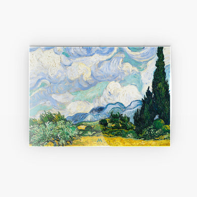 Wheat Field with Cypresses [Van Gogh] Metal-Poster
