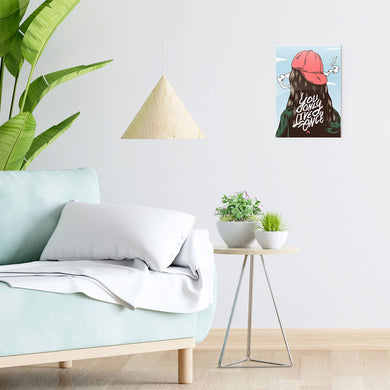 You Only Live Once Metal-Poster