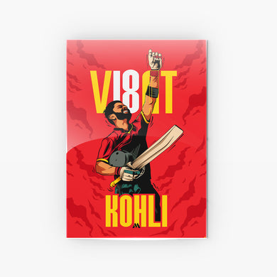 Virat King Kohli Metal-Poster