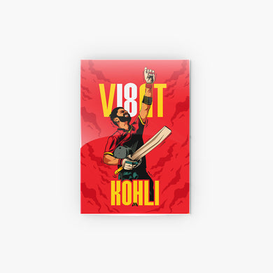 Virat King Kohli Metal-Poster