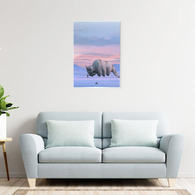 Avatar - Ang and Appa Metal-Poster