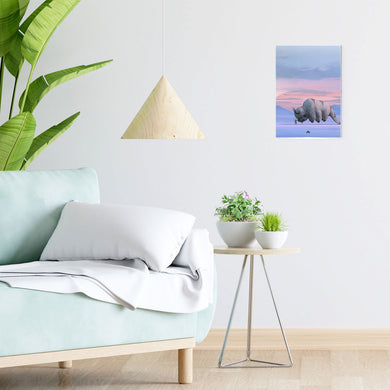 Avatar - Ang and Appa Metal-Poster