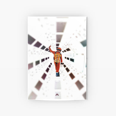 2001 A Space Odyssey Metal-Poster