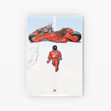 Akira - Kaneda's Bike Metal-Poster