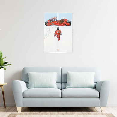 Akira - Kaneda's Bike Metal-Poster
