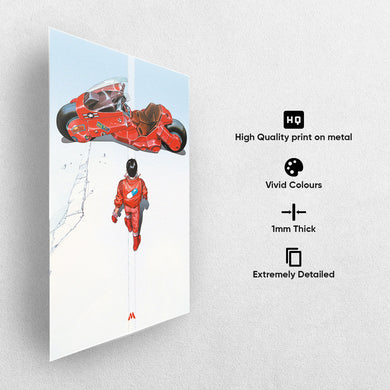 Akira - Kaneda's Bike Metal-Poster