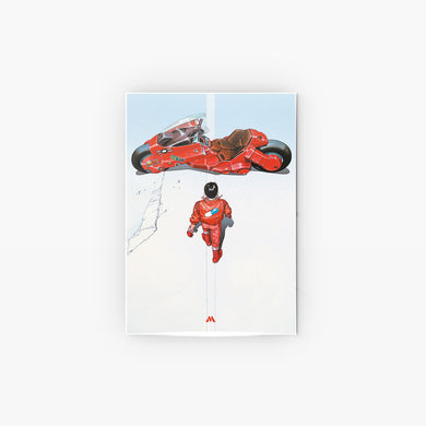 Akira - Kaneda's Bike Metal-Poster