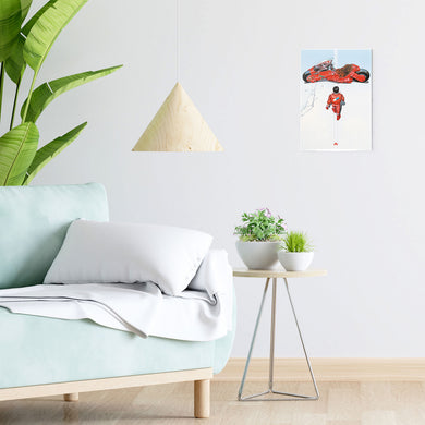 Akira - Kaneda's Bike Metal-Poster