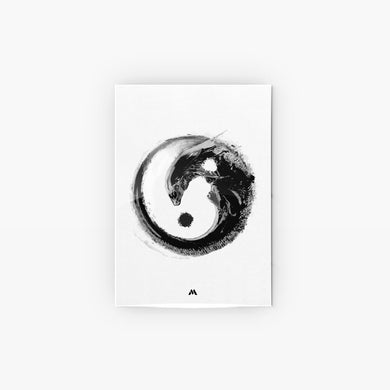 Alien - Yin and Yang Metal-Poster