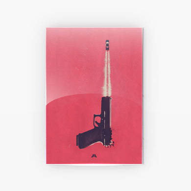 Baby Driver Metal-Poster