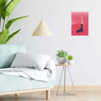 Baby Driver Metal-Poster