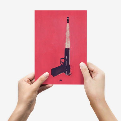 Baby Driver Metal-Poster