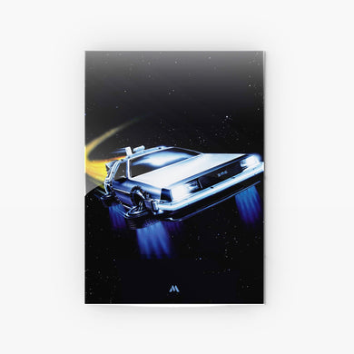 Back to the Future FluxMobile Metal-Poster