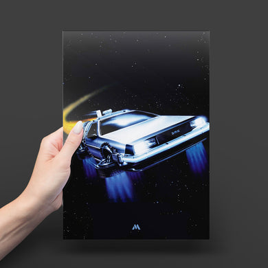 Back to the Future FluxMobile Metal-Poster