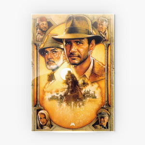Indiana Jones and the Last Crusade Metal-Poster