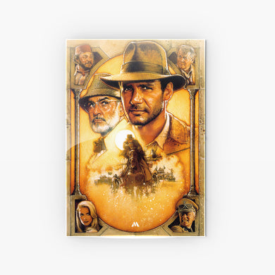 Indiana Jones and the Last Crusade Metal-Poster