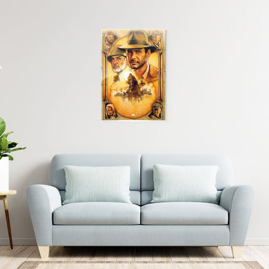 Indiana Jones and the Last Crusade Metal-Poster