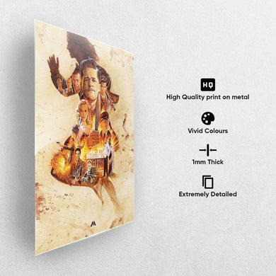 Inglourious Basterds - Au Revoir, Shosanna Metal-Poster